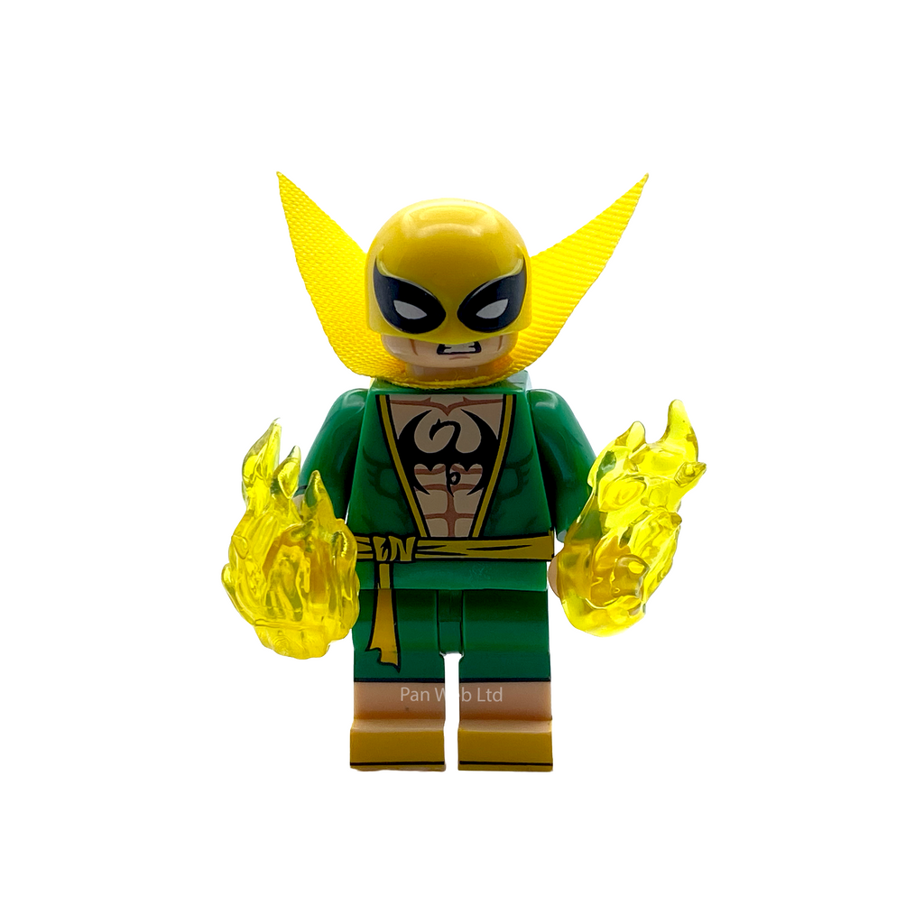 Classic Iron Fist Custom Brick Figure