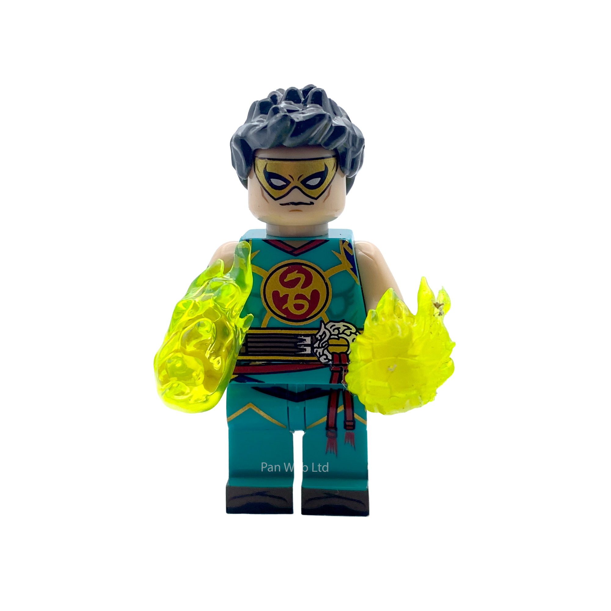 Iron Fist Marvel Rivals Variant Custom Brick Figure