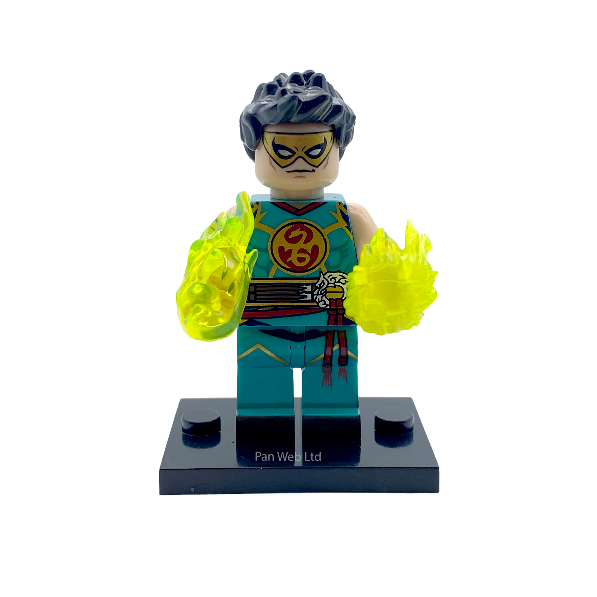 Iron Fist Marvel Rivals Variant Custom Brick Figure