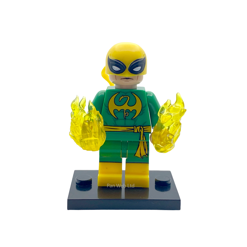 Iron Fist Marvel Comics Inspired Brick Figure