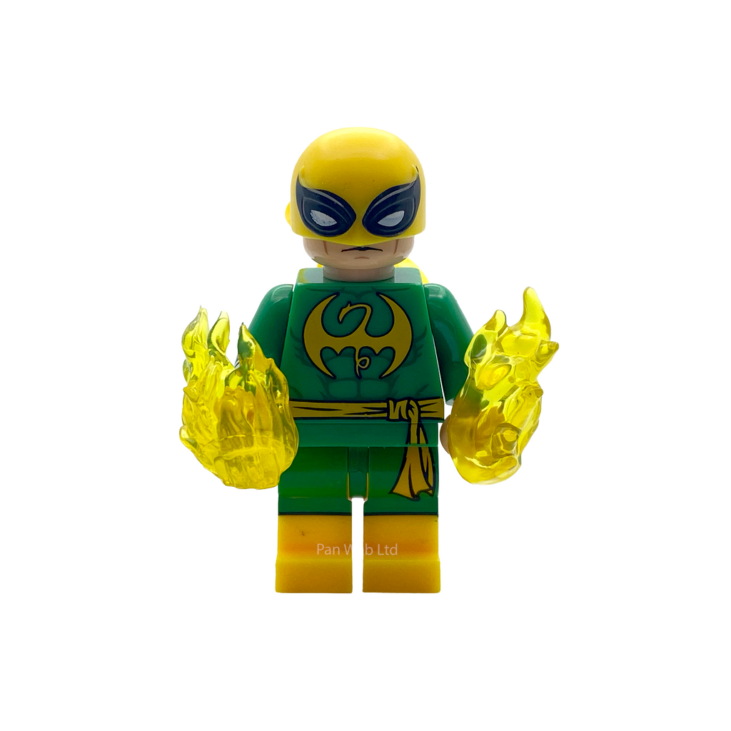 Iron Fist Marvel Comics Inspired Brick Figure