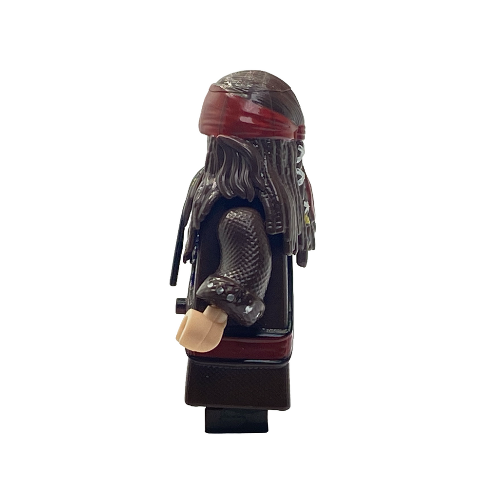 Jack Sparrow Pirate Custom Brick Figure
