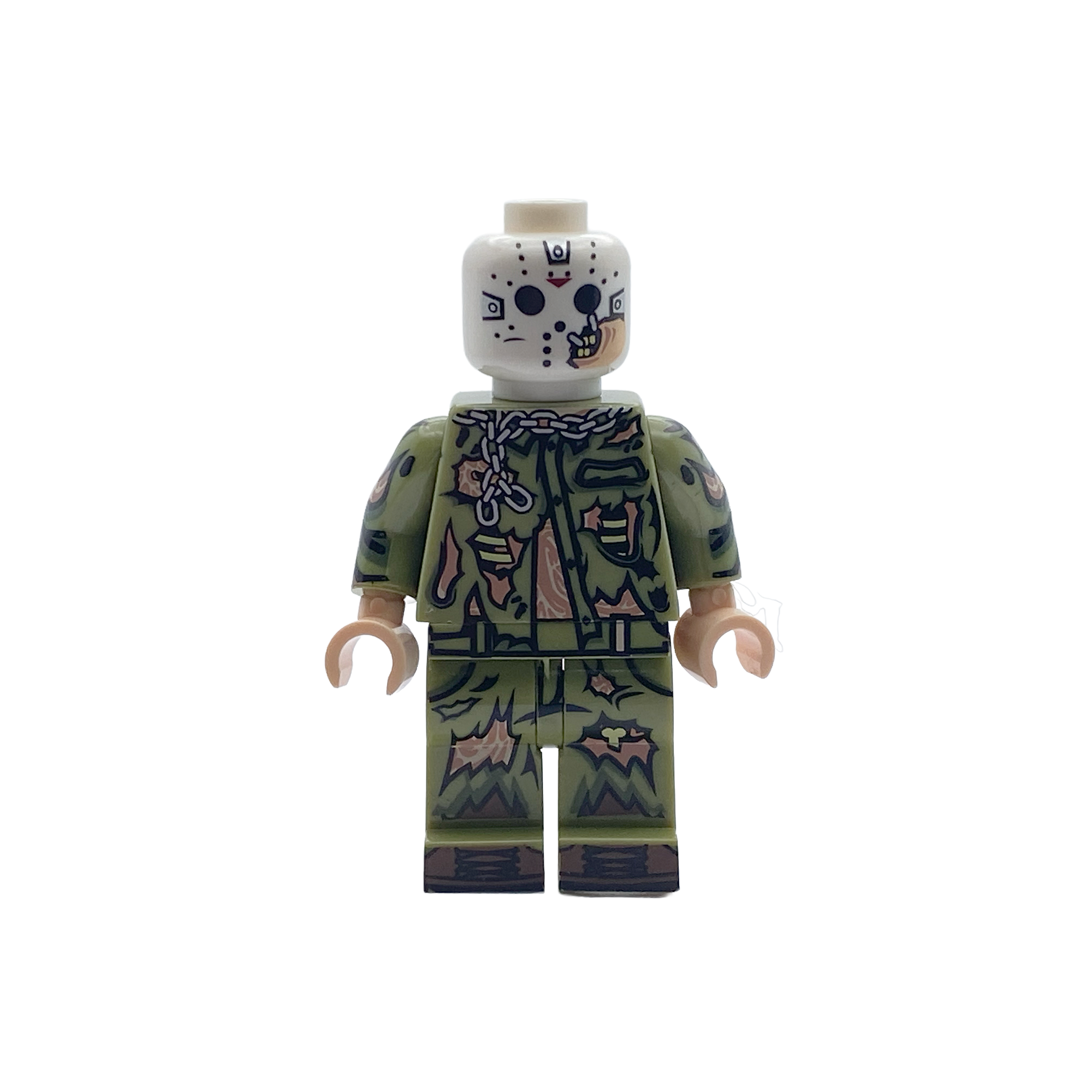 Jason Voorhees Friday the 13th Inspired Custom Brick Figure