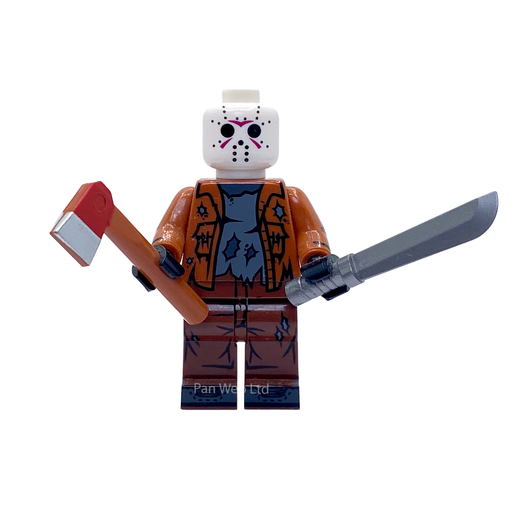 Jason Friday the 13th Inspired Custom Brick Figure