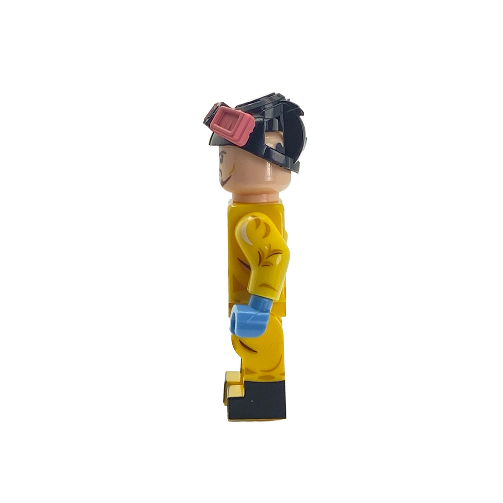 Jessie Pinkman Collector's Edition Hazmat Suit Custom Brick Figure