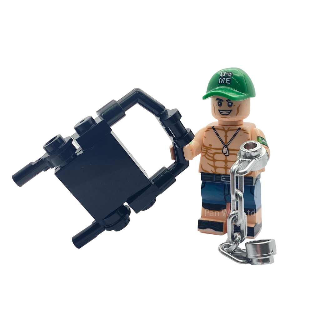 John Cena WWE Custom Brick Figure