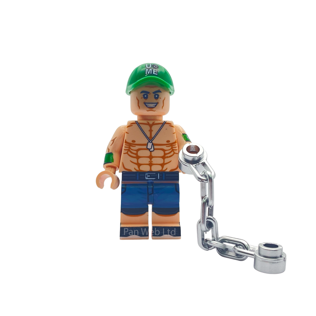 John Cena WWE Custom Brick Figure