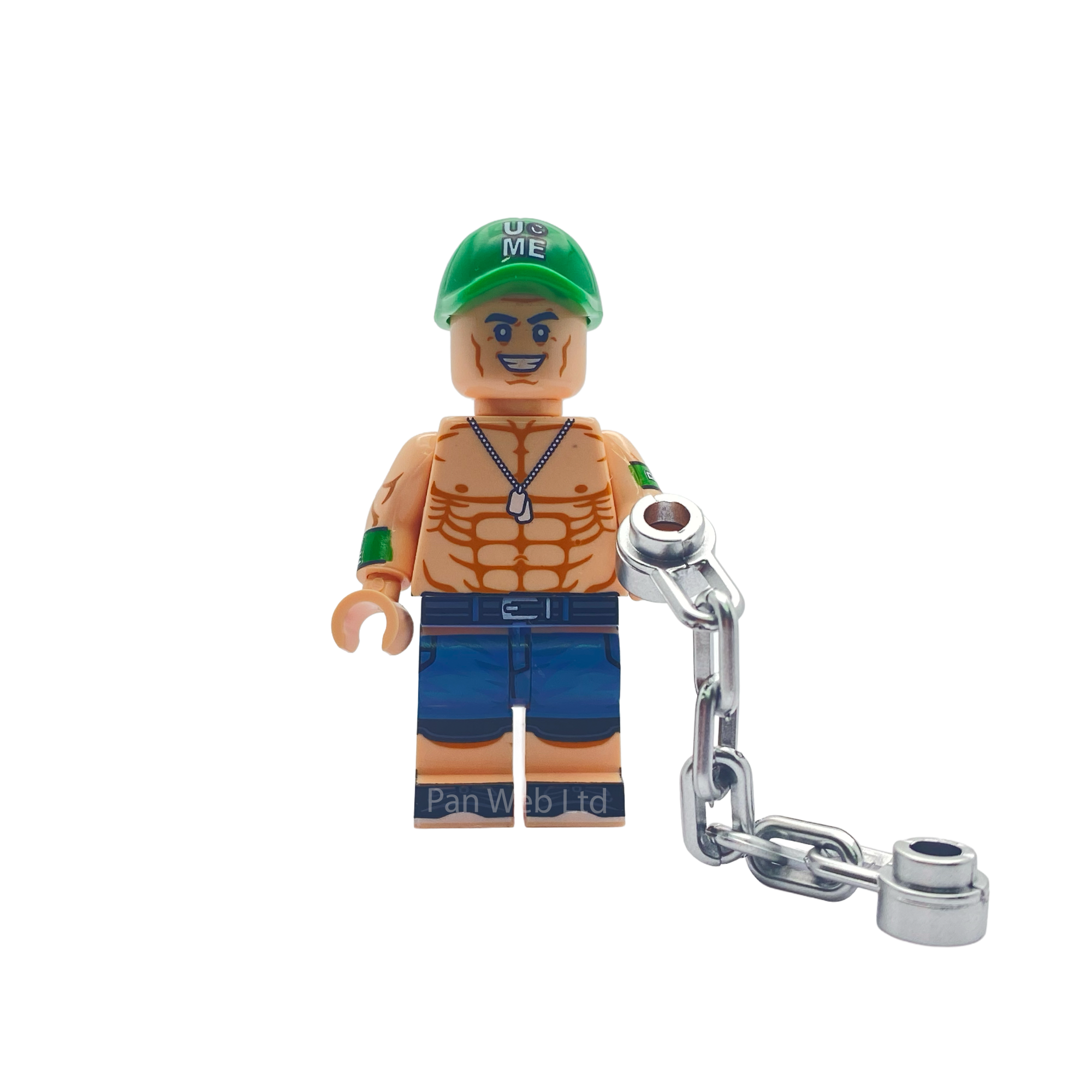 John Cena WWE Custom Brick Figure