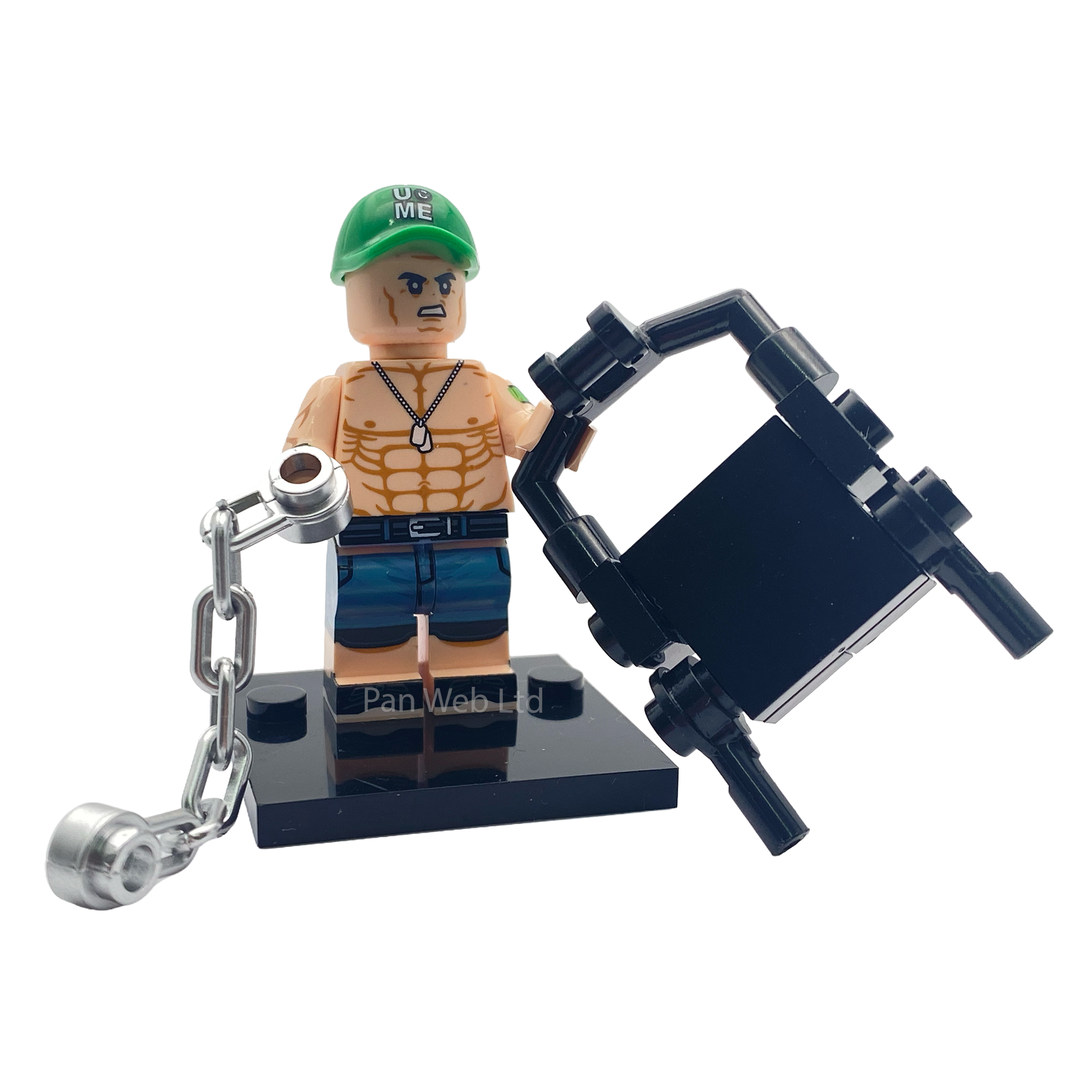 John Cena WWE Custom Brick Figure