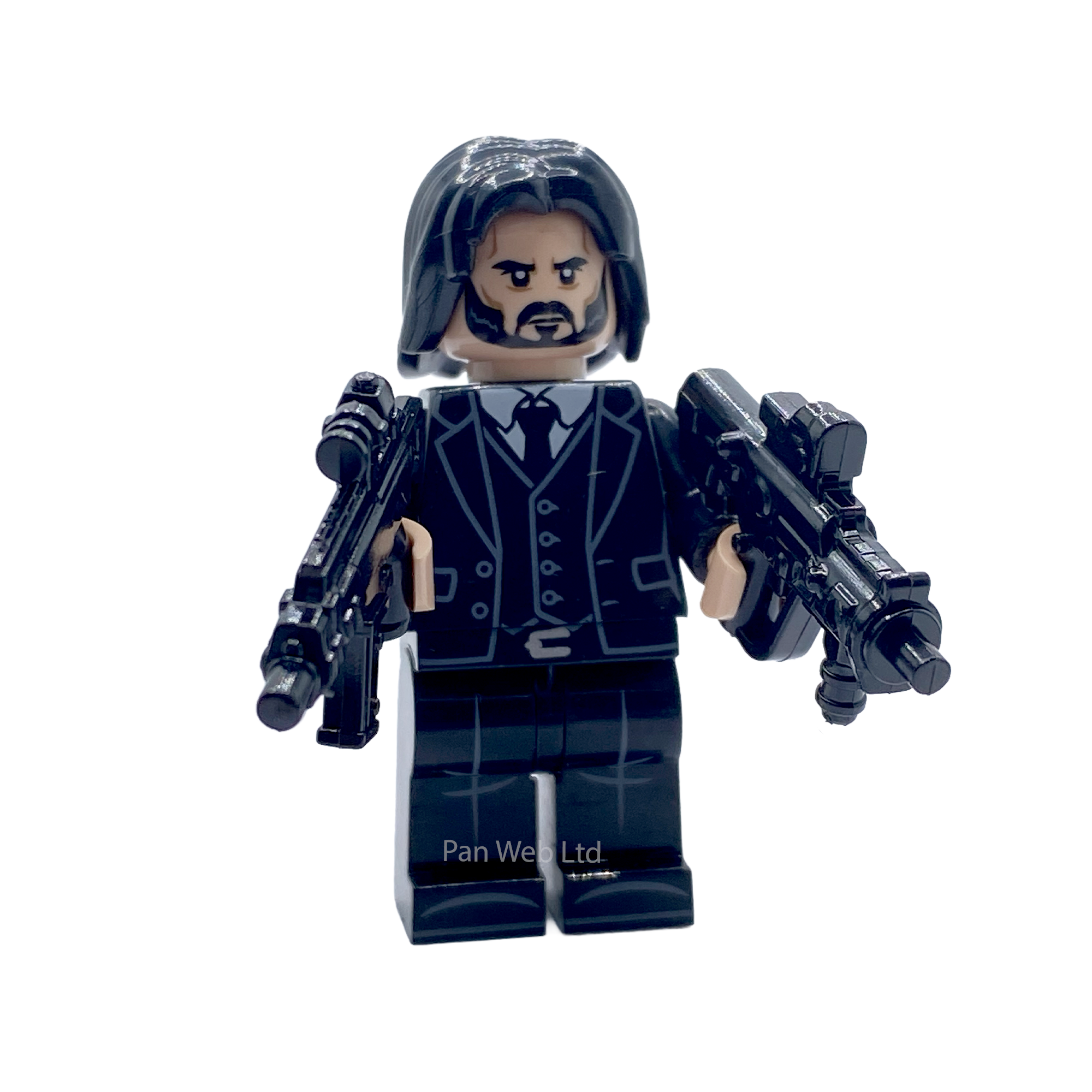 John Wick Custom Brick Figure