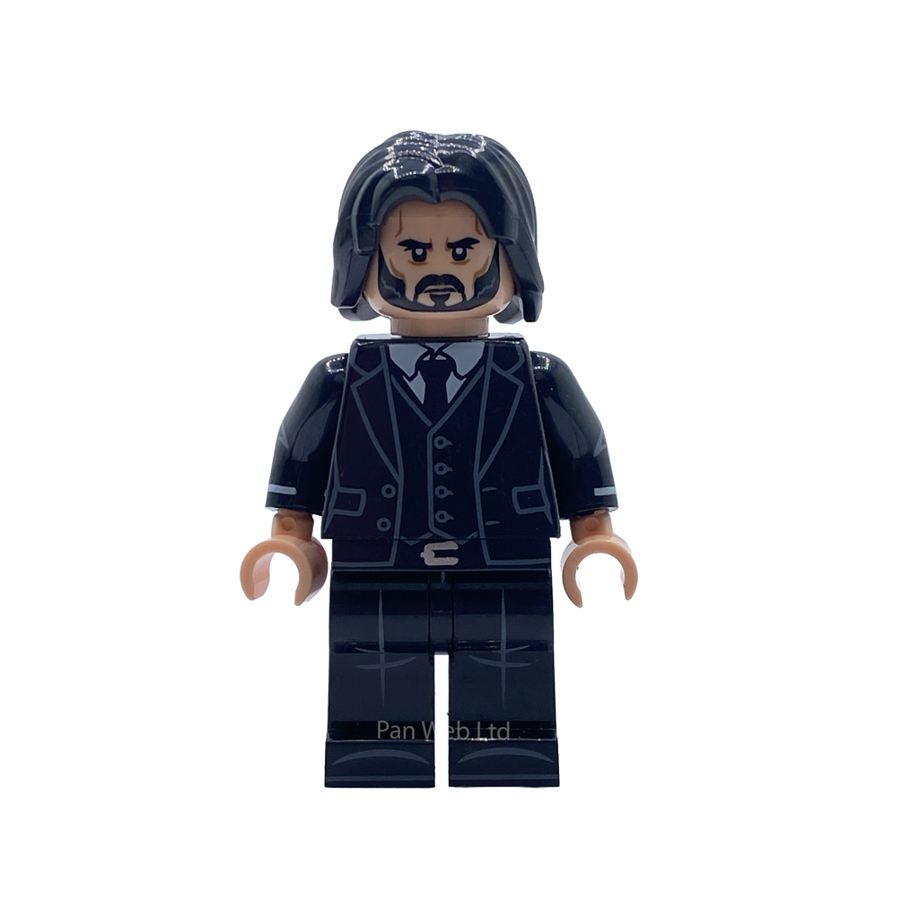 John Wick Custom Brick Figure