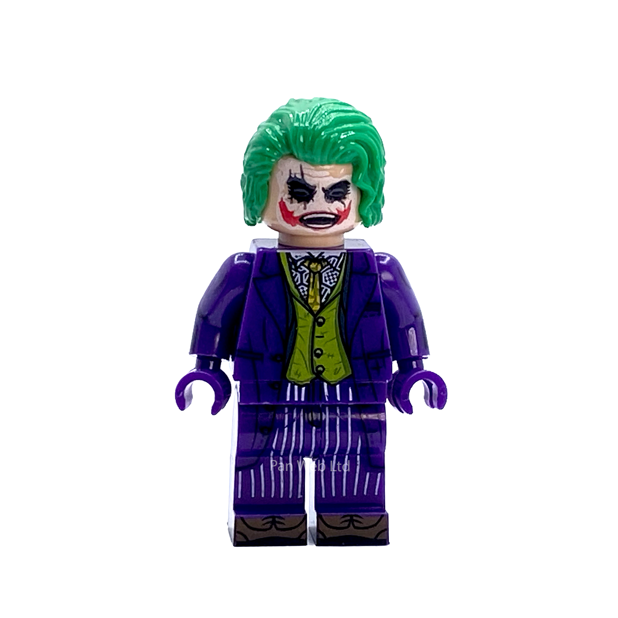 The Joker Heath Ledger Inspired Custom Brick Figure