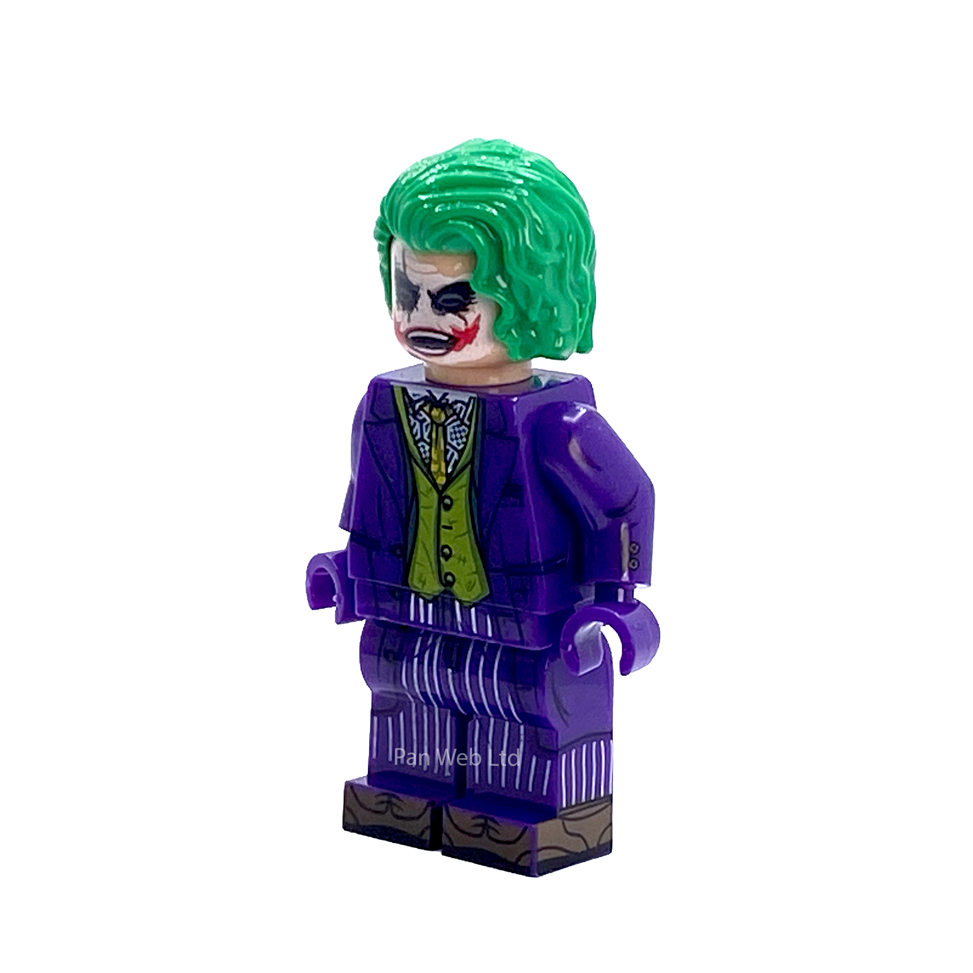 The Joker Heath Ledger Inspired Custom Brick Figure