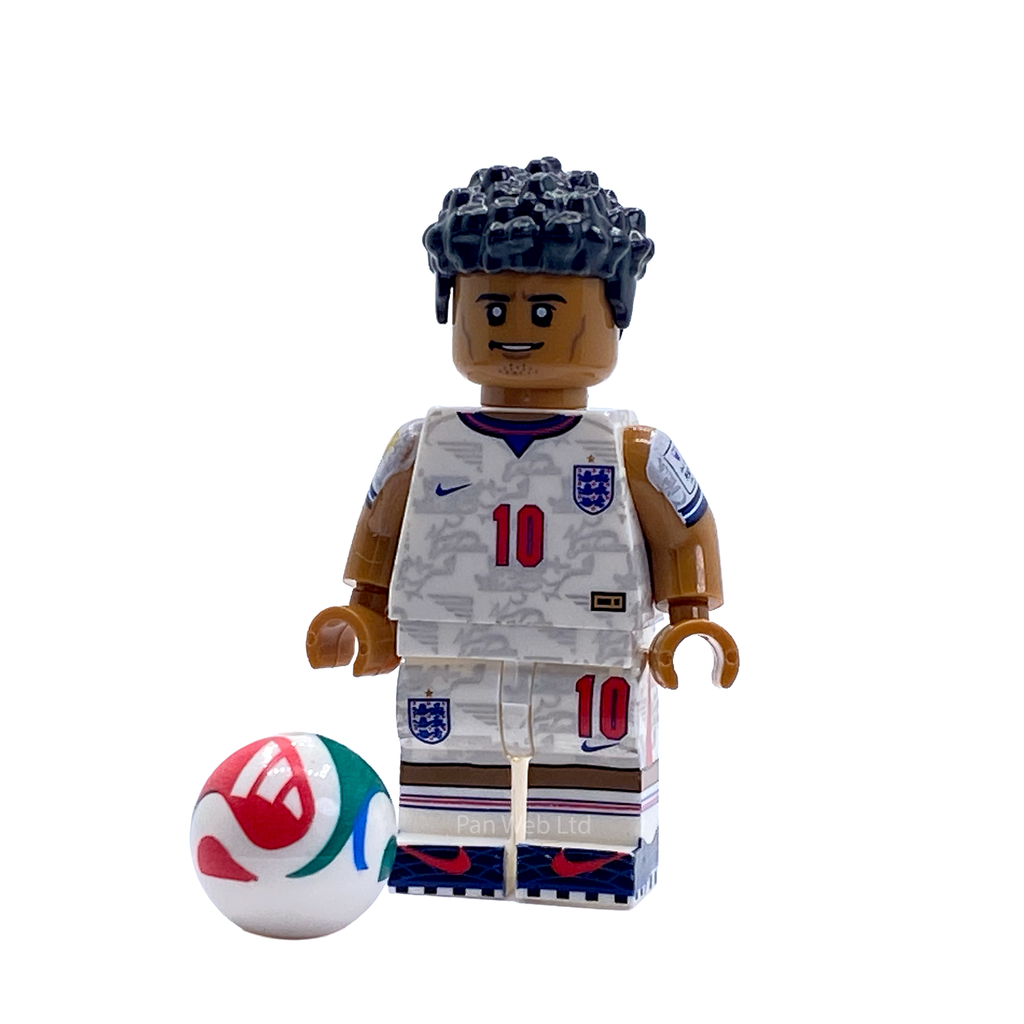 Jude Bellingham England Kit Custom Brick Figure