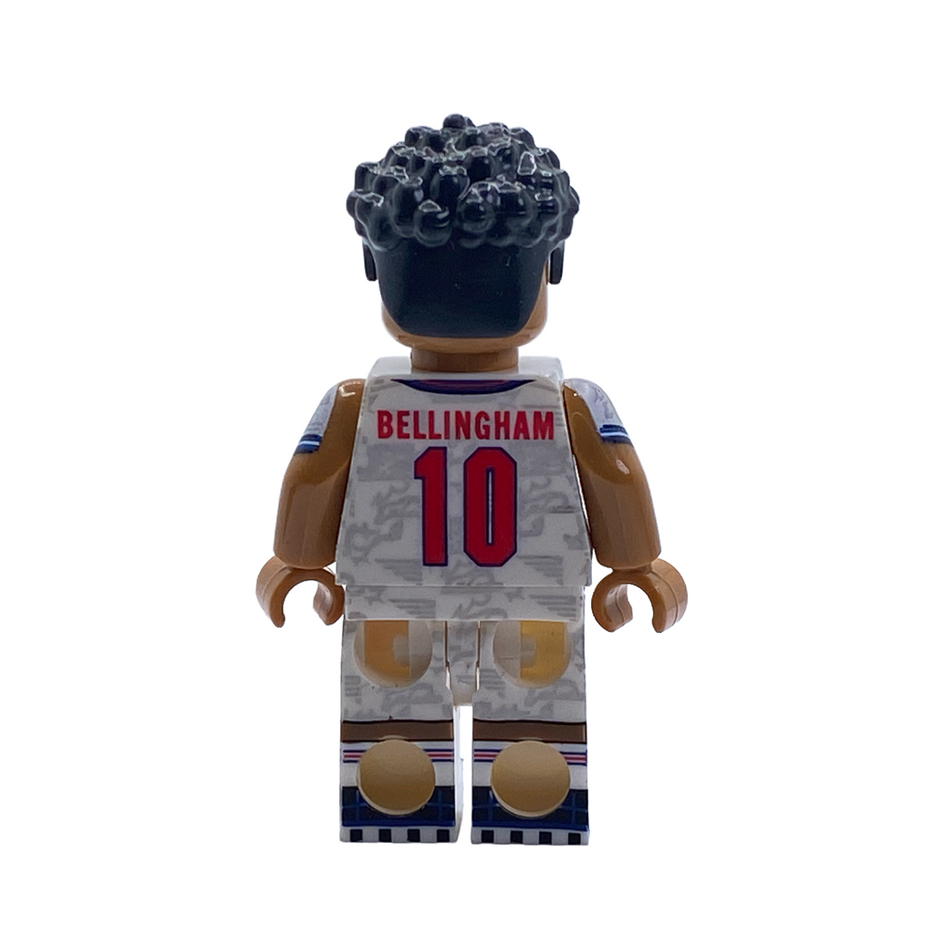 Jude Bellingham England Kit Custom Brick Figure