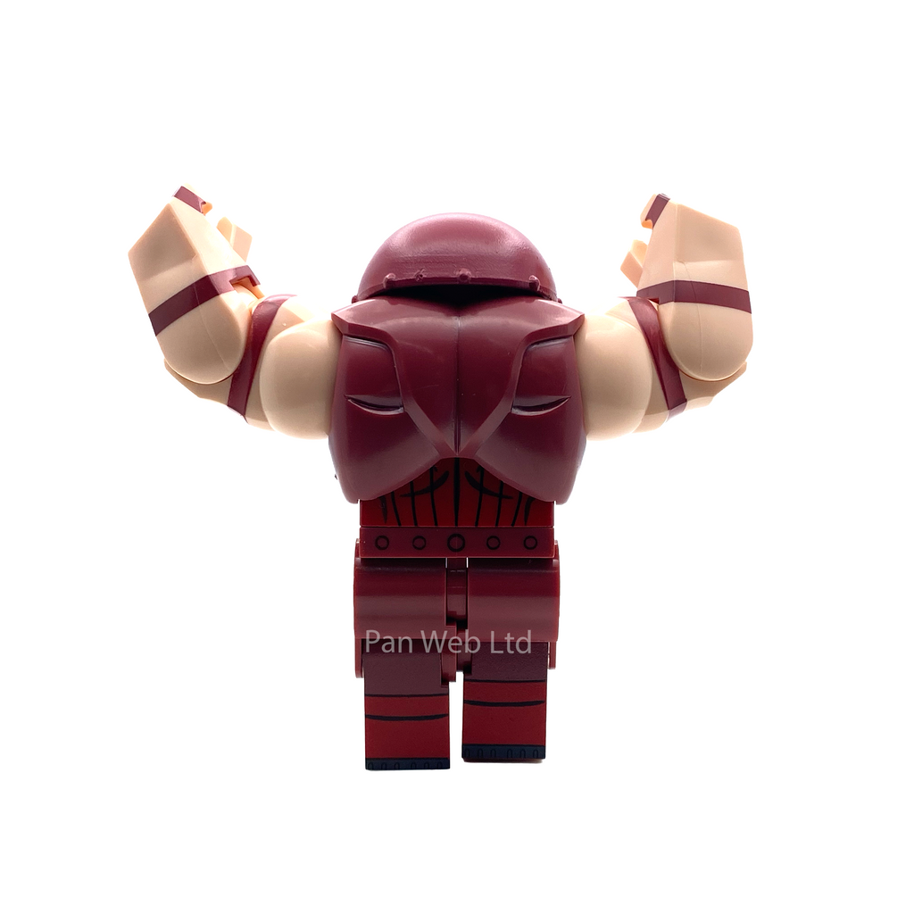 The Juggernaut Posable Custom Brick Figure