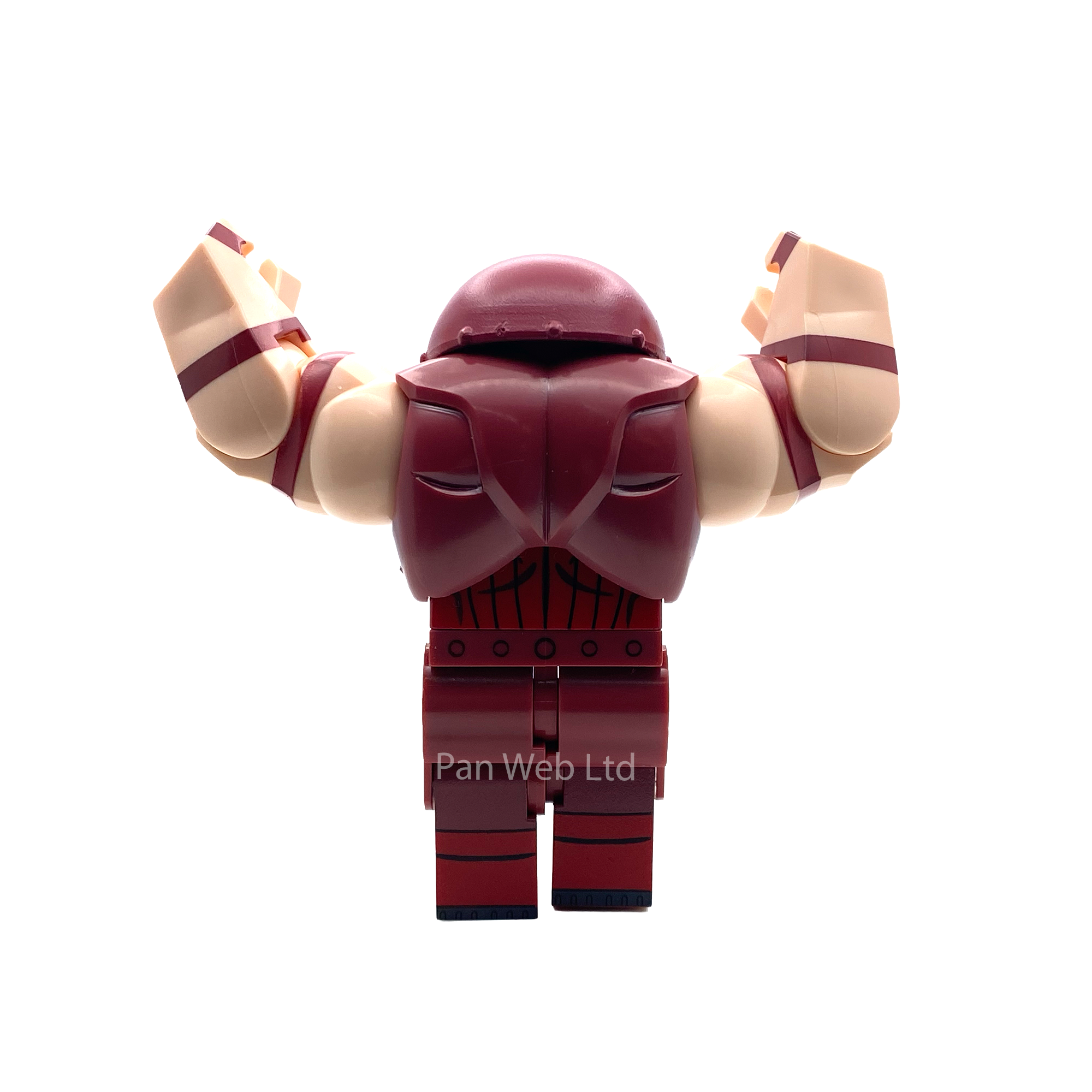 The Juggernaut Posable Custom Brick Figure