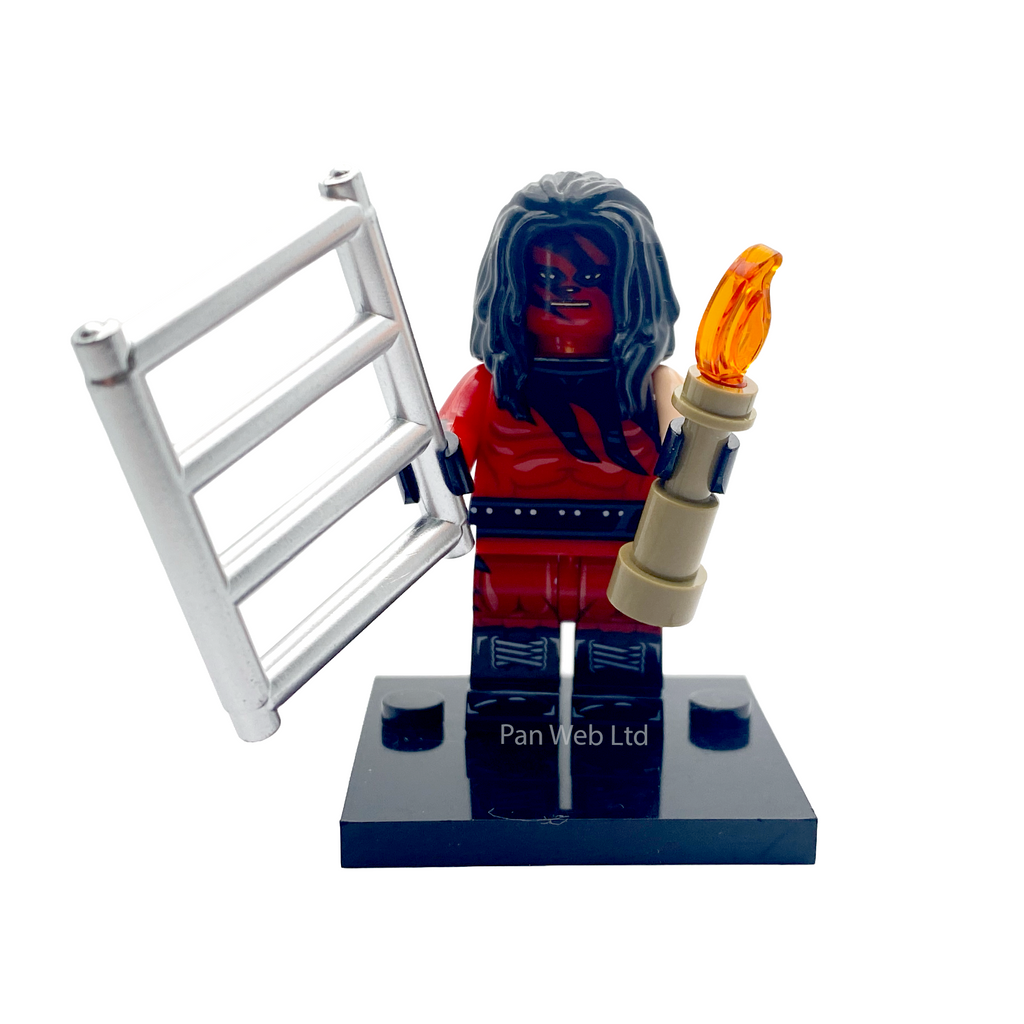 Kane WWE Legend Custom Brick Figure