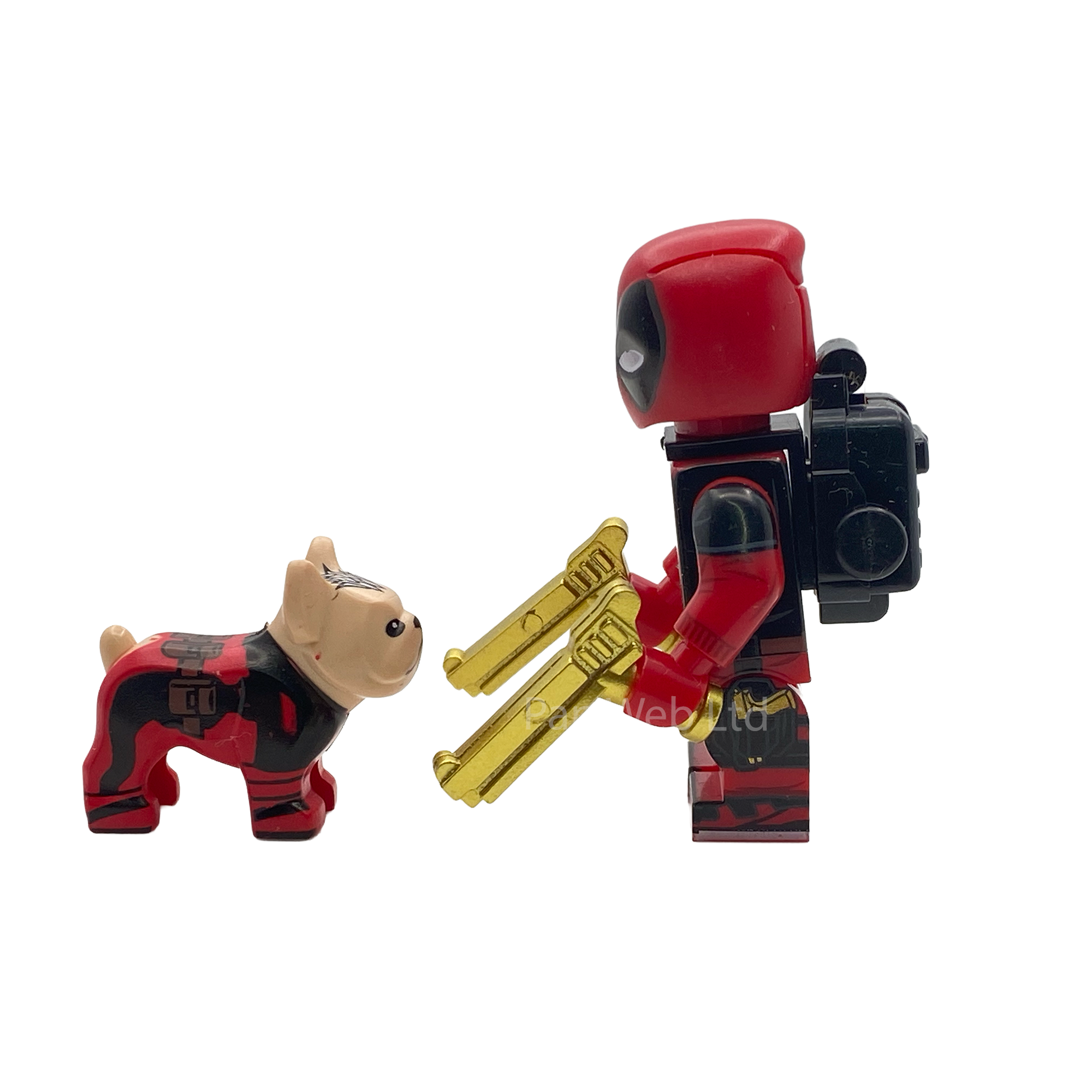 Kidpool & Dog Custom Brick Figures