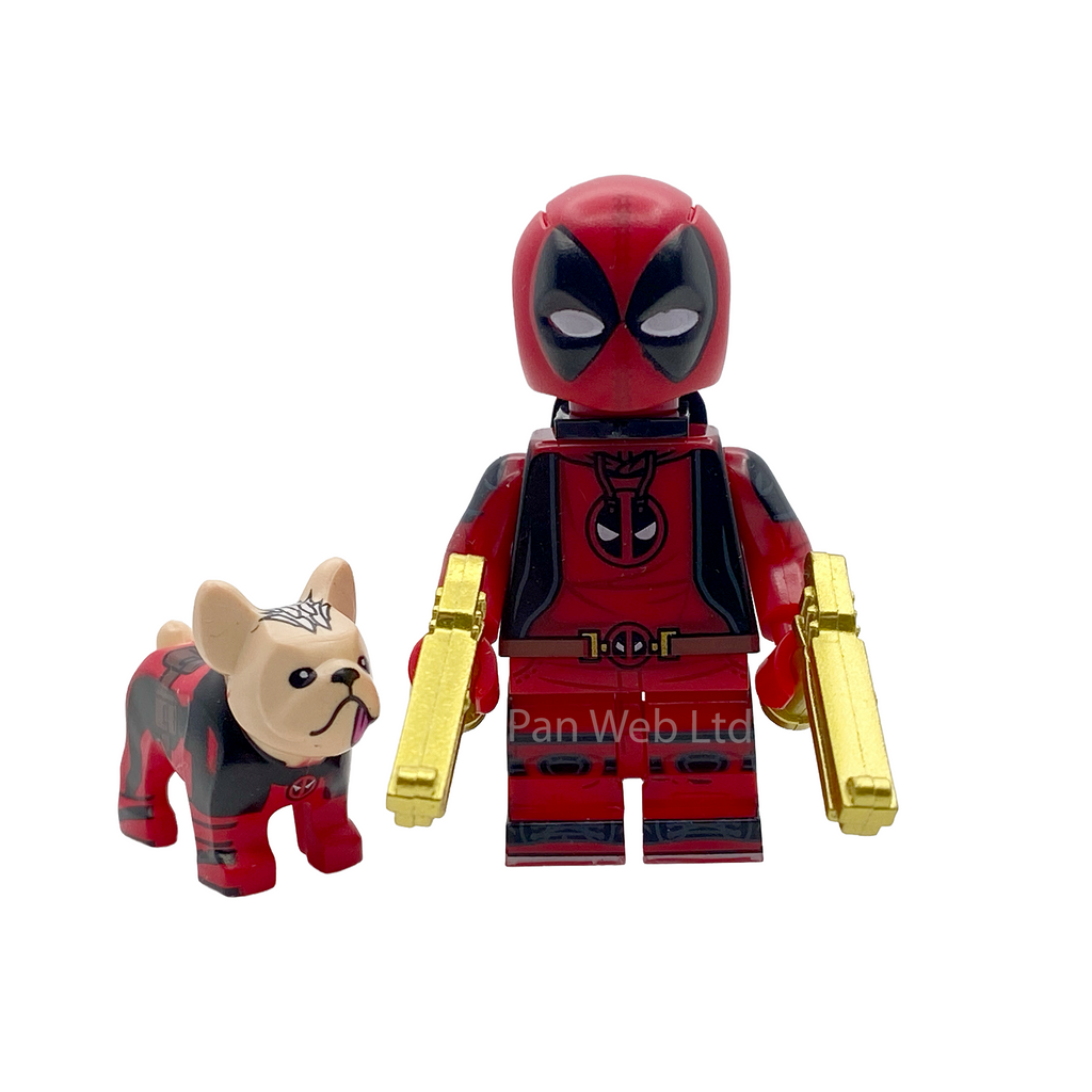 Kidpool & Dog Custom Brick Figures