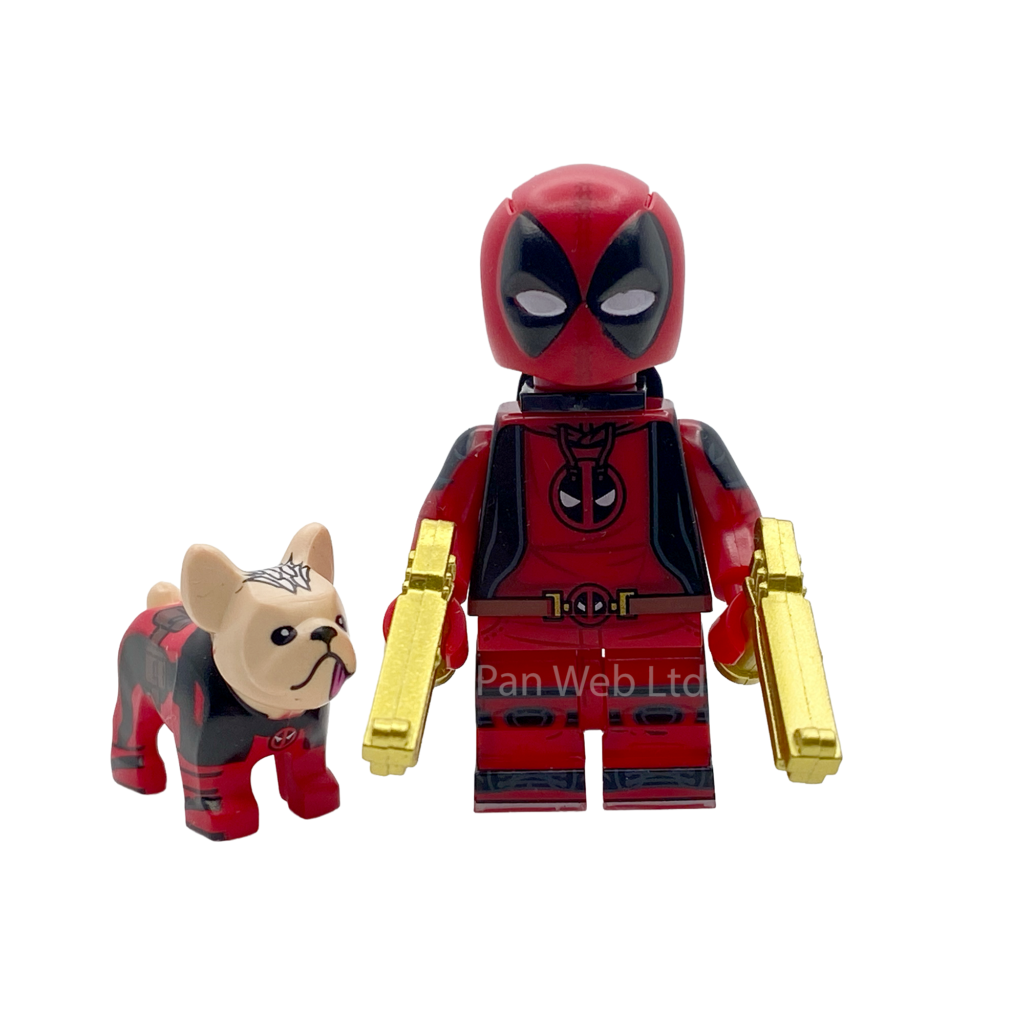 Kidpool & Dog Custom Brick Figures