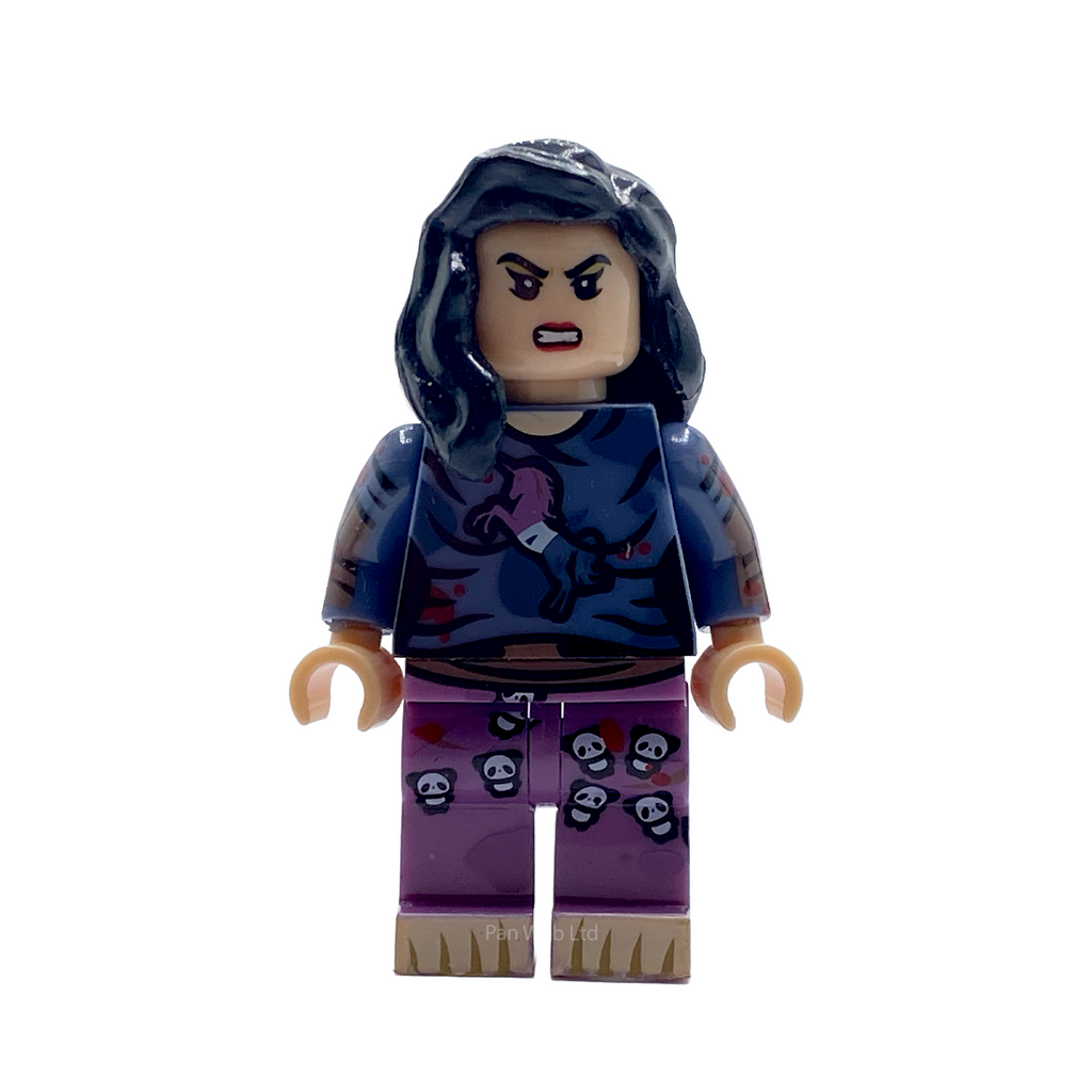 Front view of Kimiko Miyashiro custom minifigure