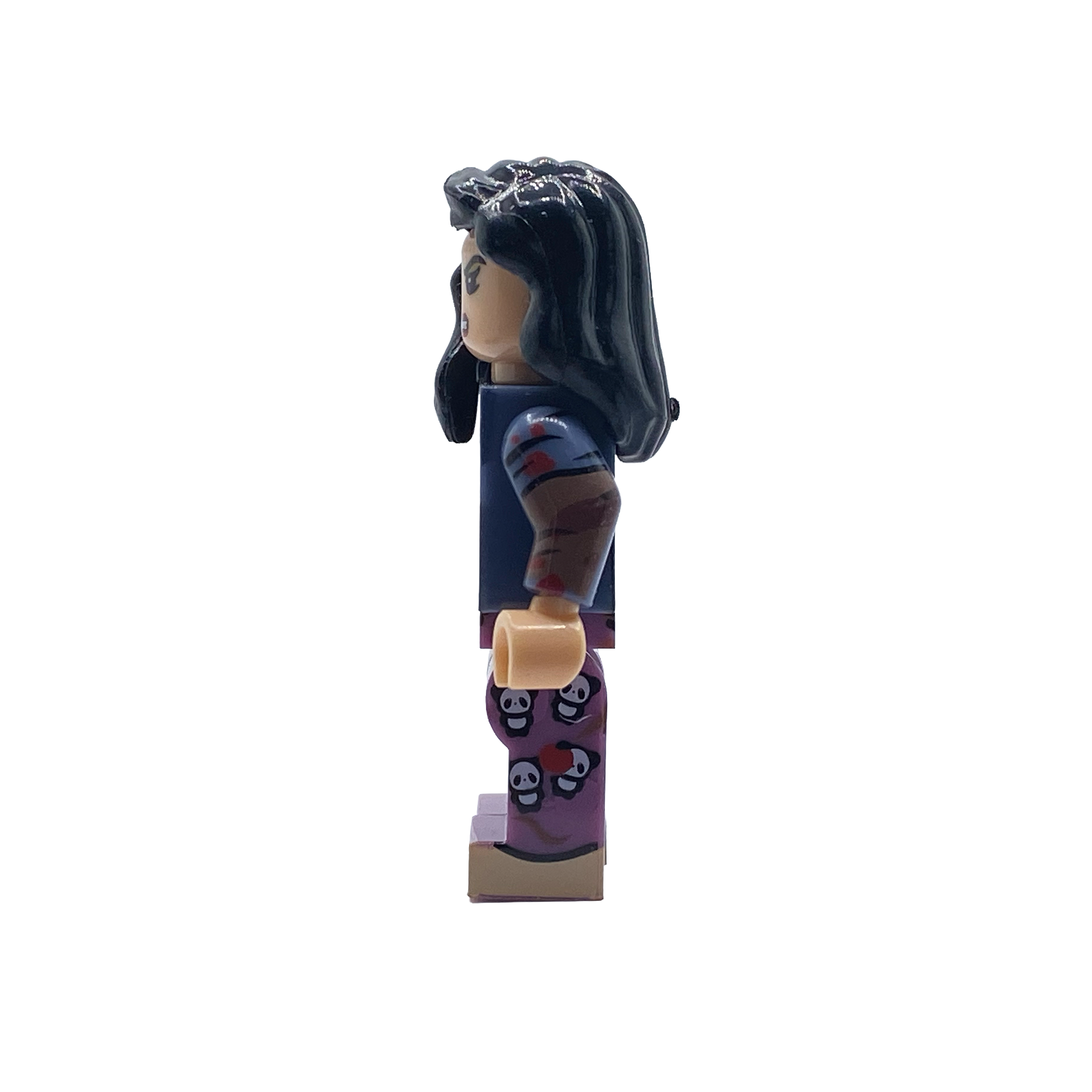 Side view of Kimiko Miyashiro custom minifigure