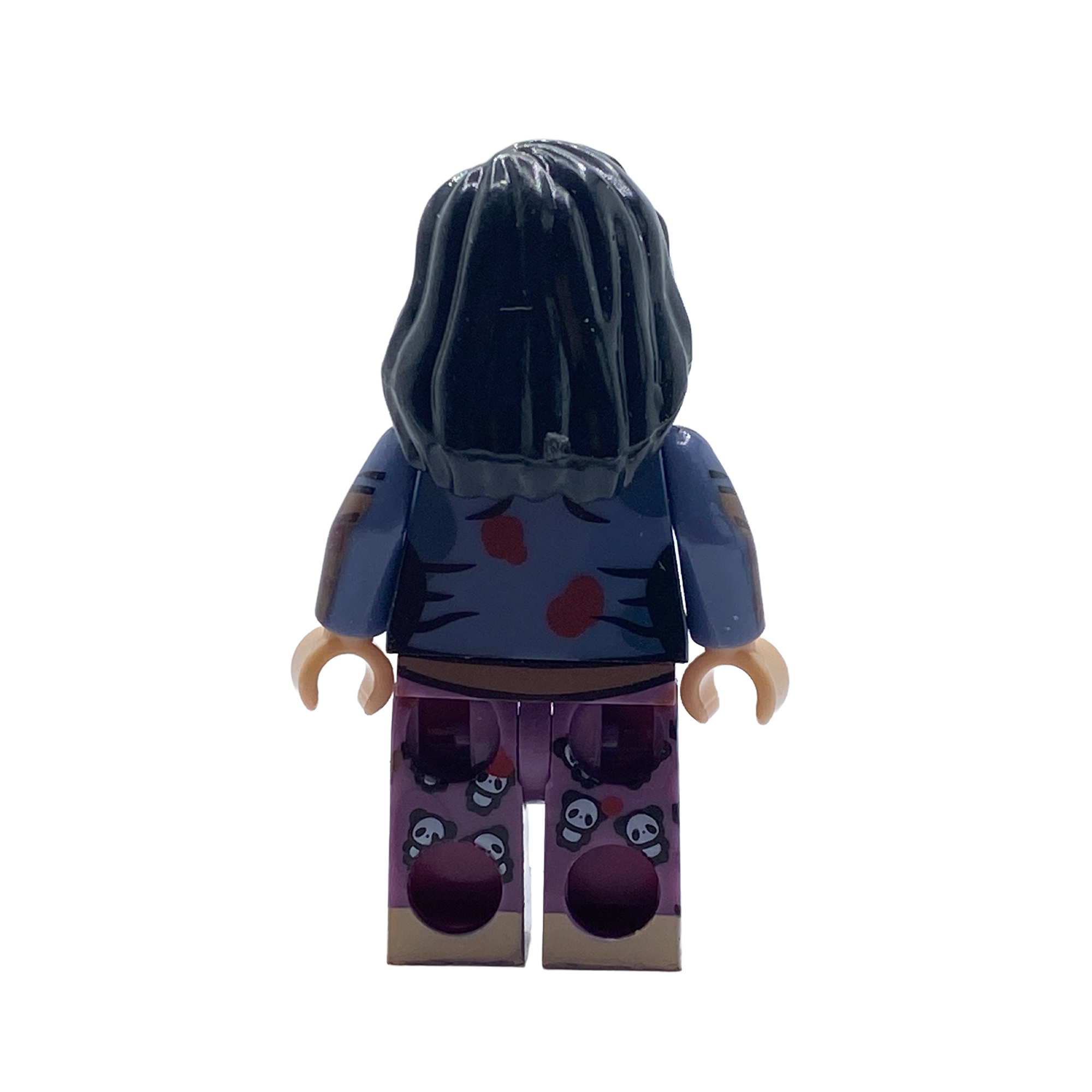Rear view of Kimiko Miyashiro custom minifigure showing back detail