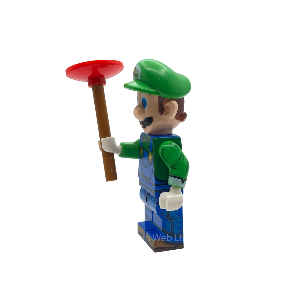 Mario Bros. Luigi Custom brick Figure