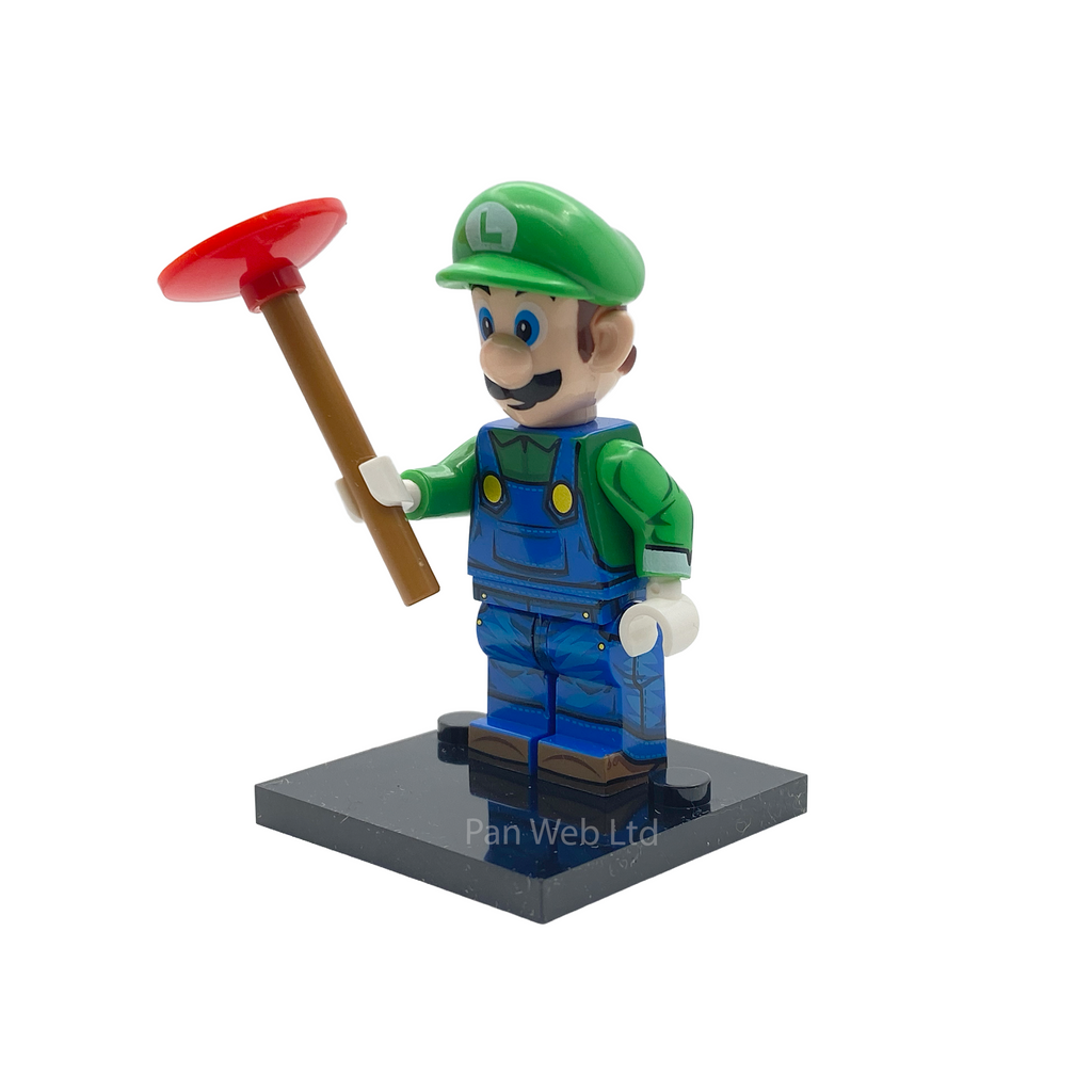 Mario Bros. Luigi Custom brick Figure