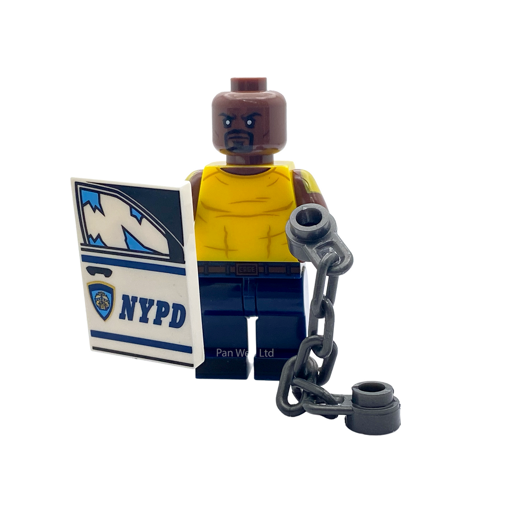 Luke Cage Marvel Inspired Custom Brick Figure