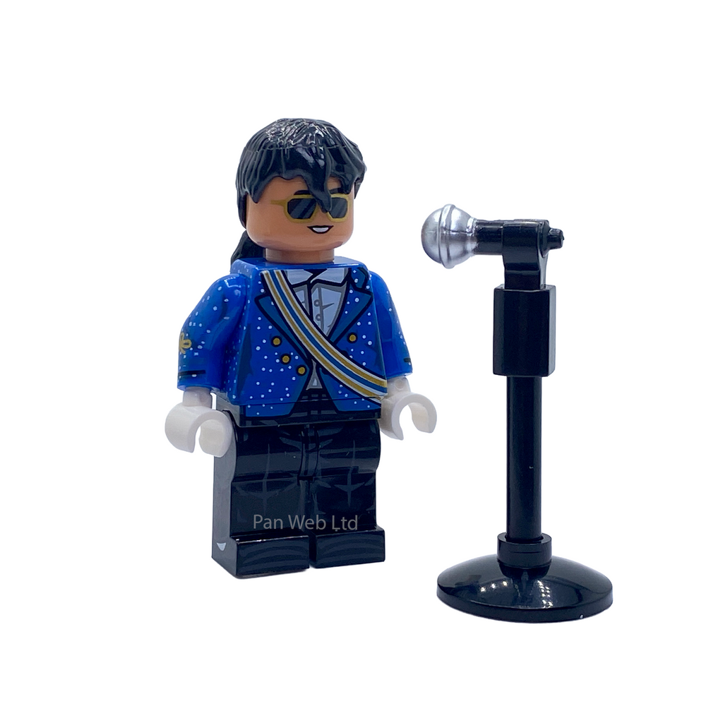 Michael 84 Grammy's Custom Brick Figure