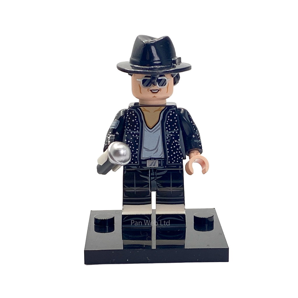 Michael King of Pop Billie Jean Moonwalk Custom brick Figure