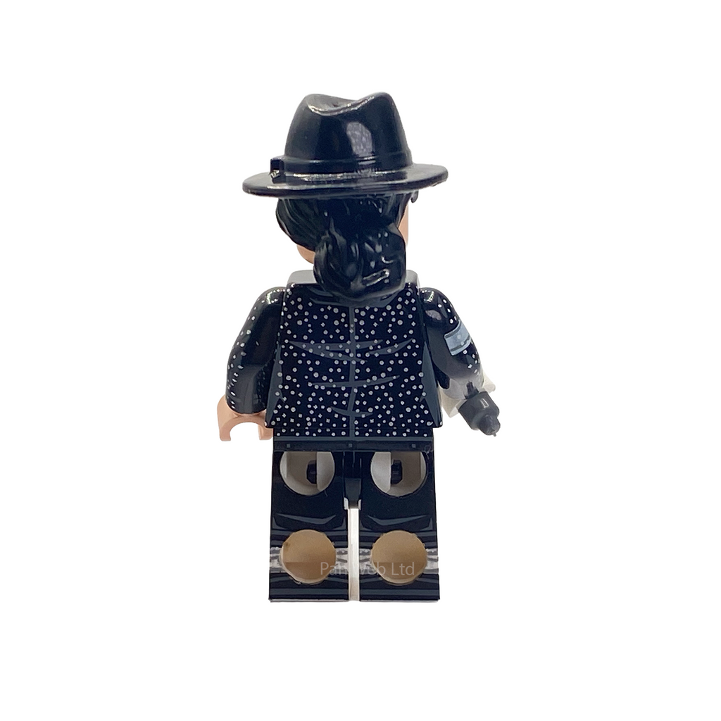 Michael King of Pop Billie Jean Moonwalk Custom brick Figure