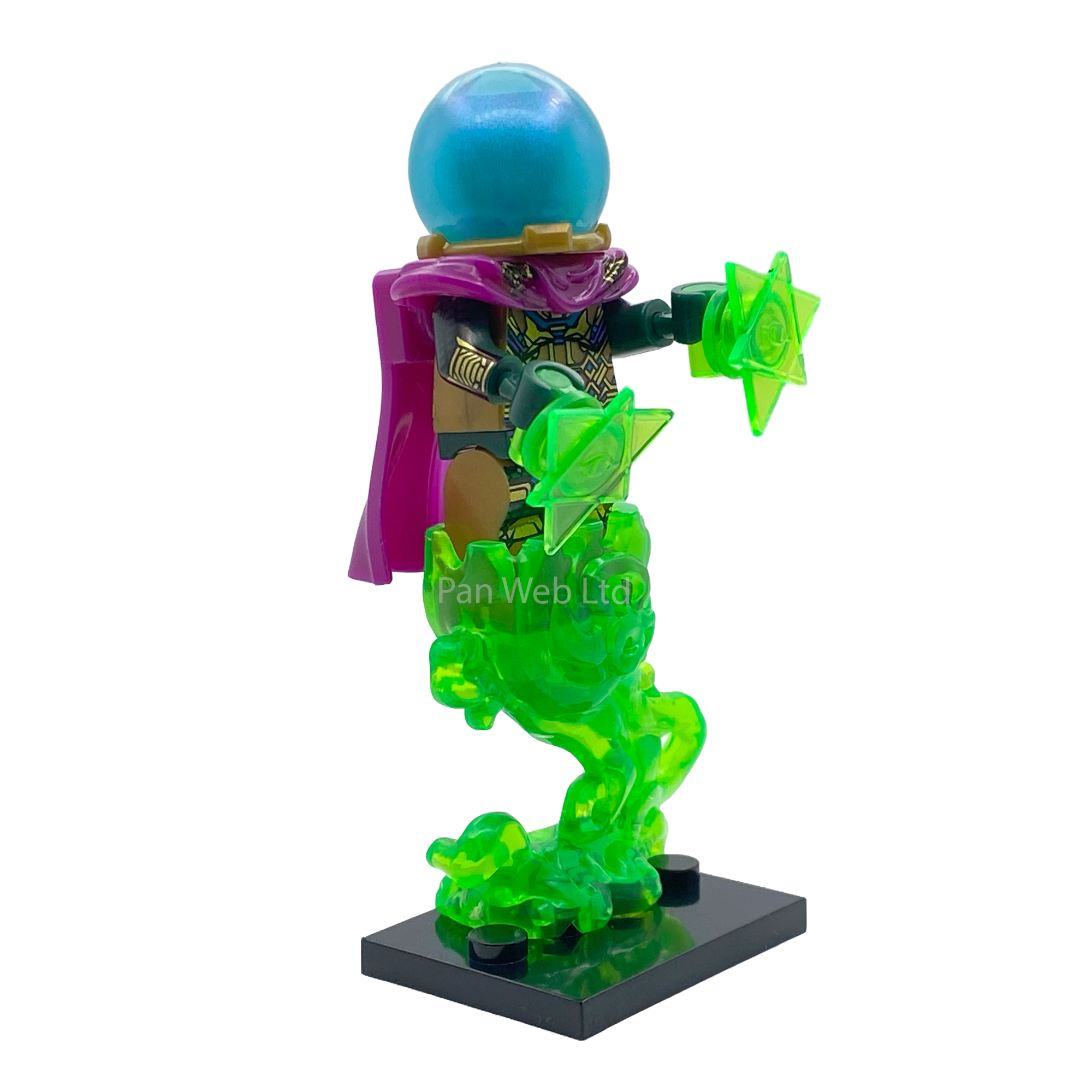 Mysterio Custom Brick Figure