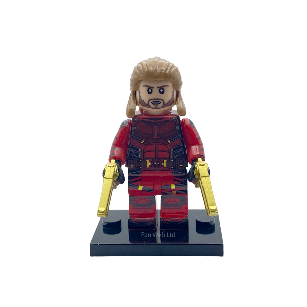 Nicepool Deadpool Inspired Custom brick Figure