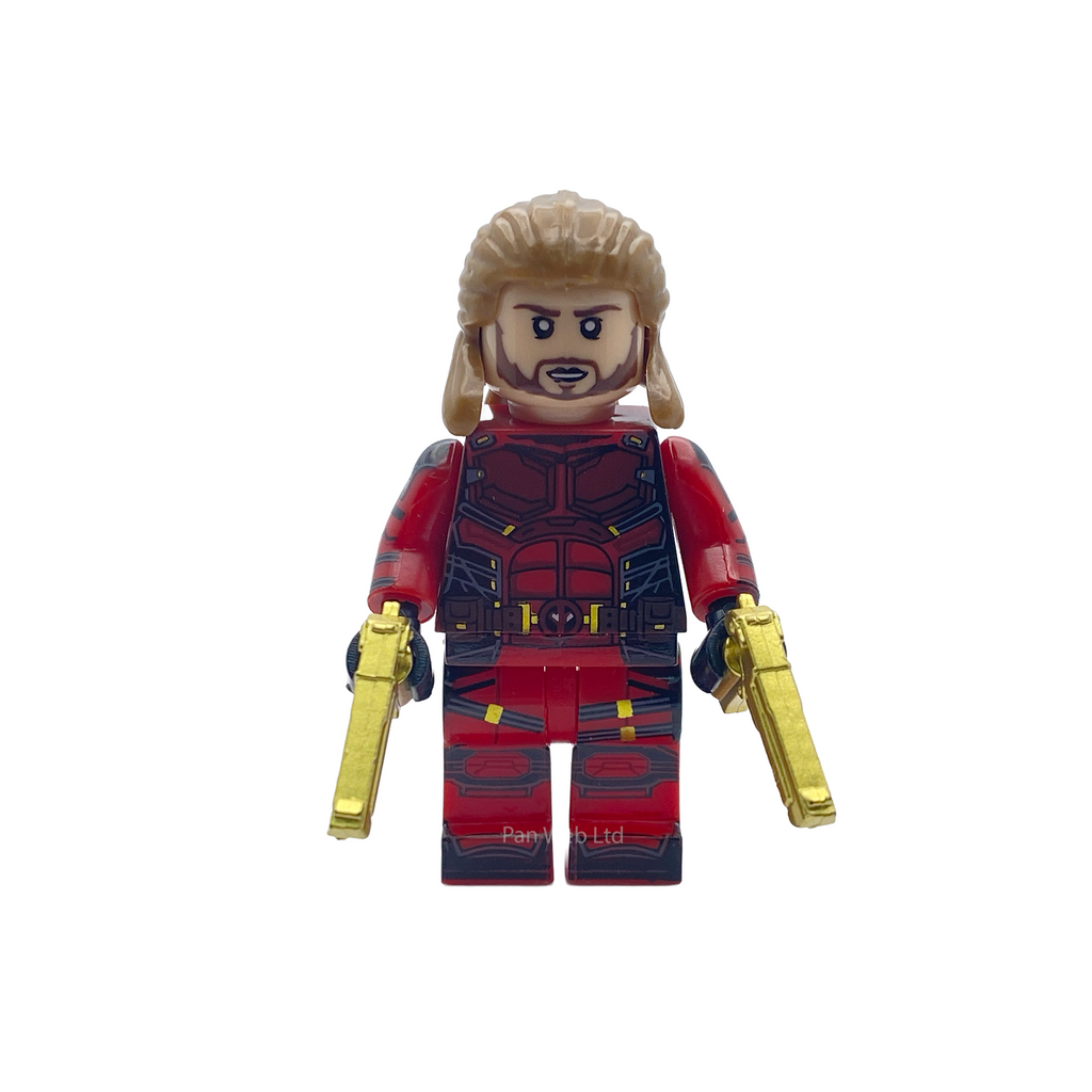 Nicepool Deadpool Inspired Custom brick Figure