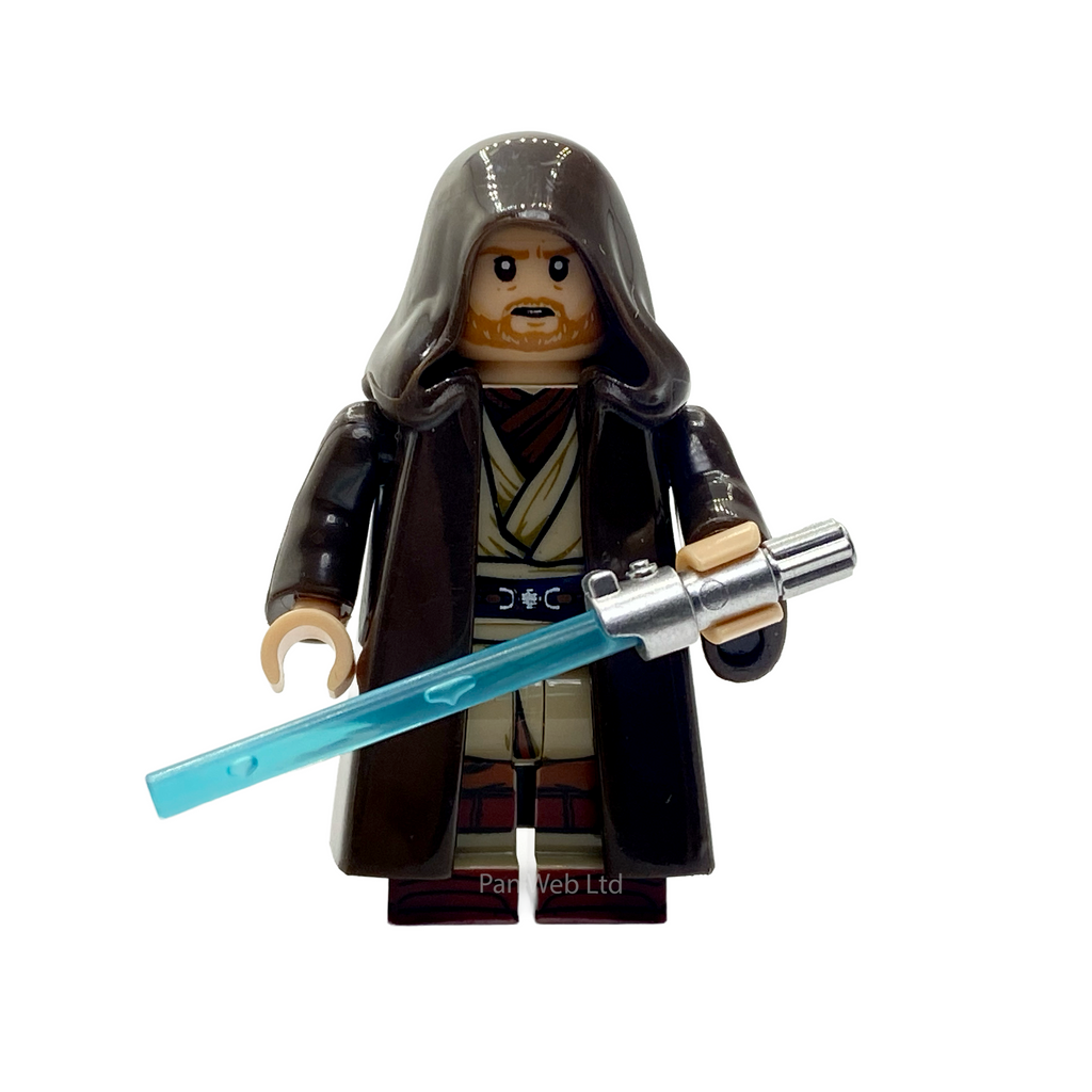 Obi-Wan Kenobi Jedi Force Custom Brick Figure