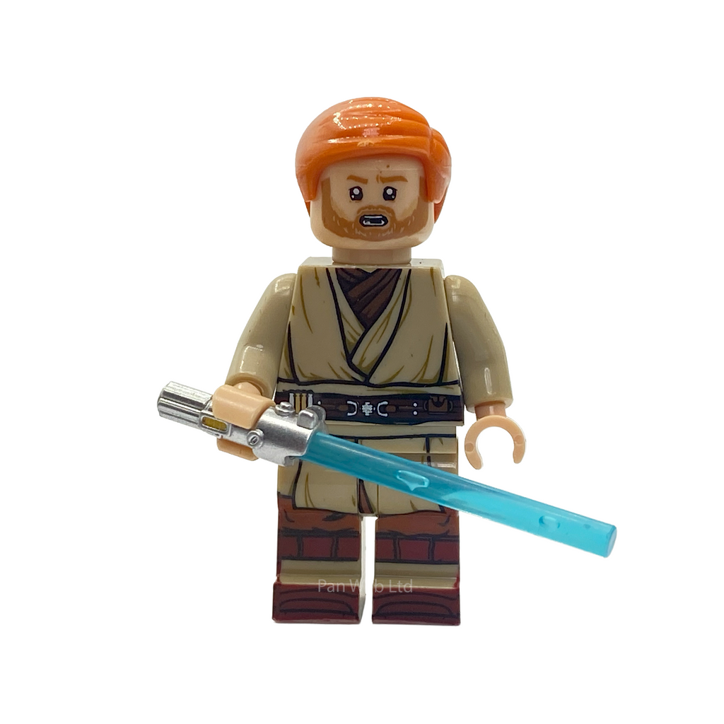 Obi-Wan Kenobi Jedi Force Custom Brick Figure