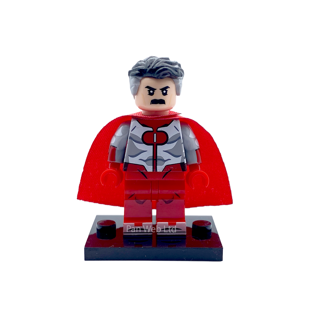 Omni-Man Nolan Grayson Custom Brick Figure