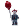 Pennywise the Clown Custom Brick Figure