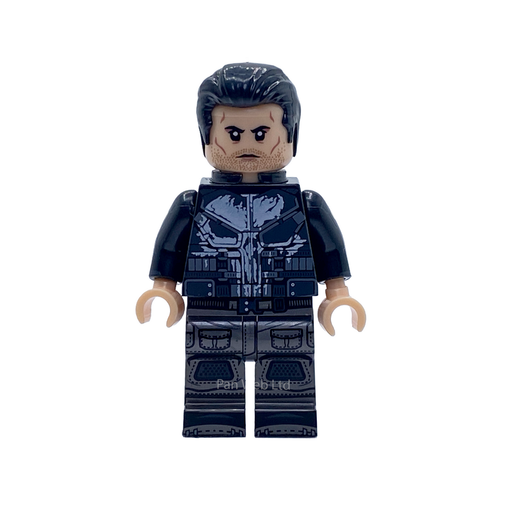 The Punisher Custom Brick Figure