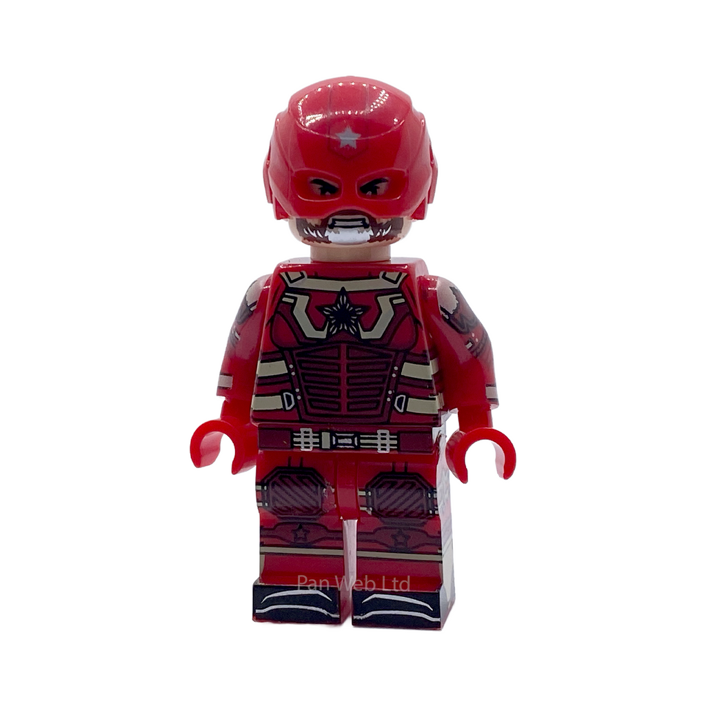 The Red Guardian Custom Brick Figure