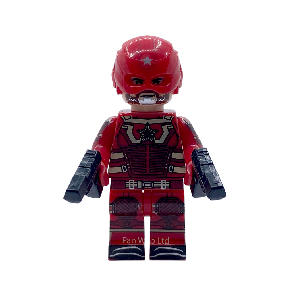 The Red Guardian Custom Brick Figure