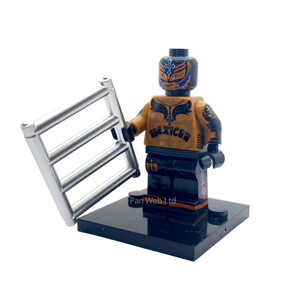Rey Mysterio WWE Superstar Custom Brick Figure