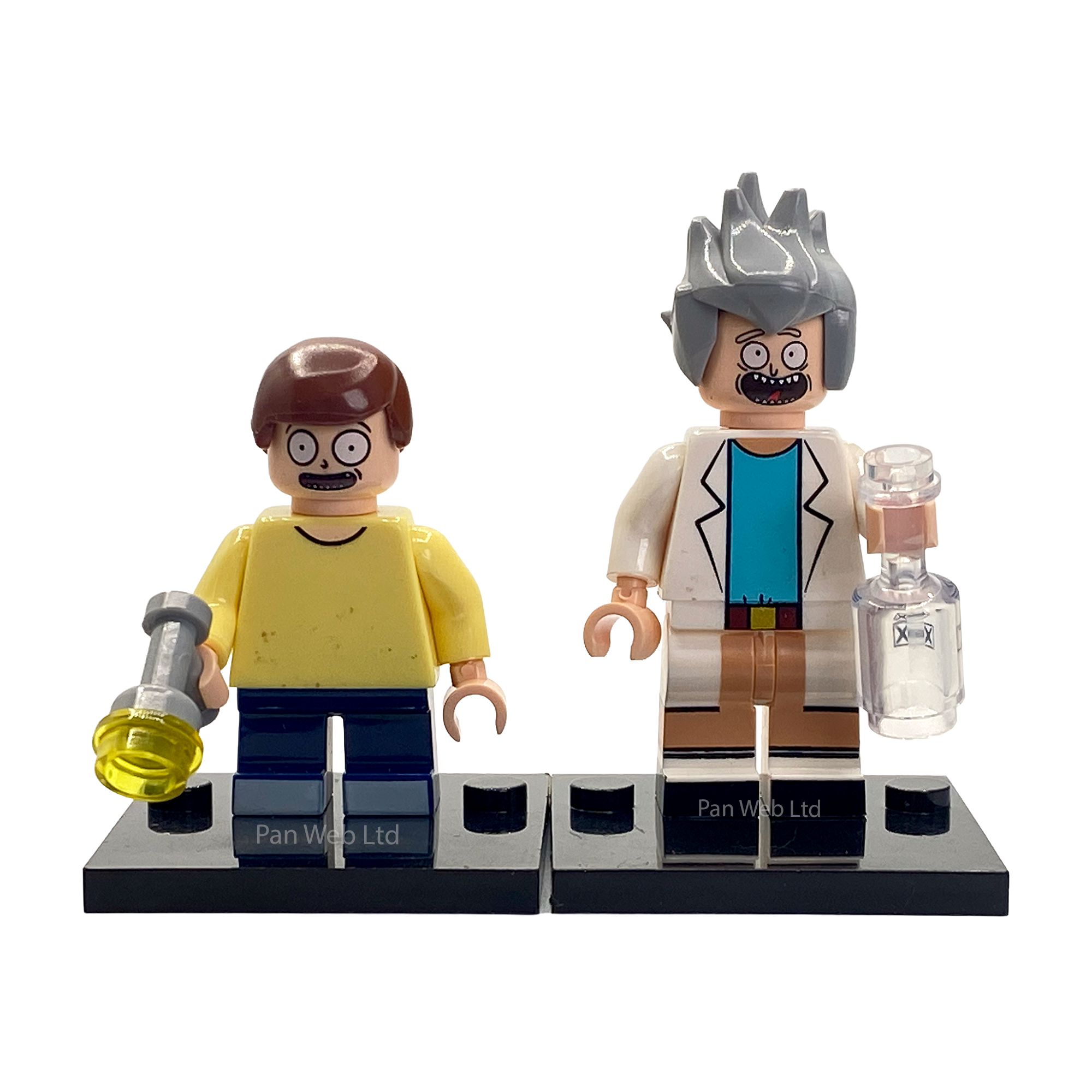 Rick & Morty Custom Brick Figures