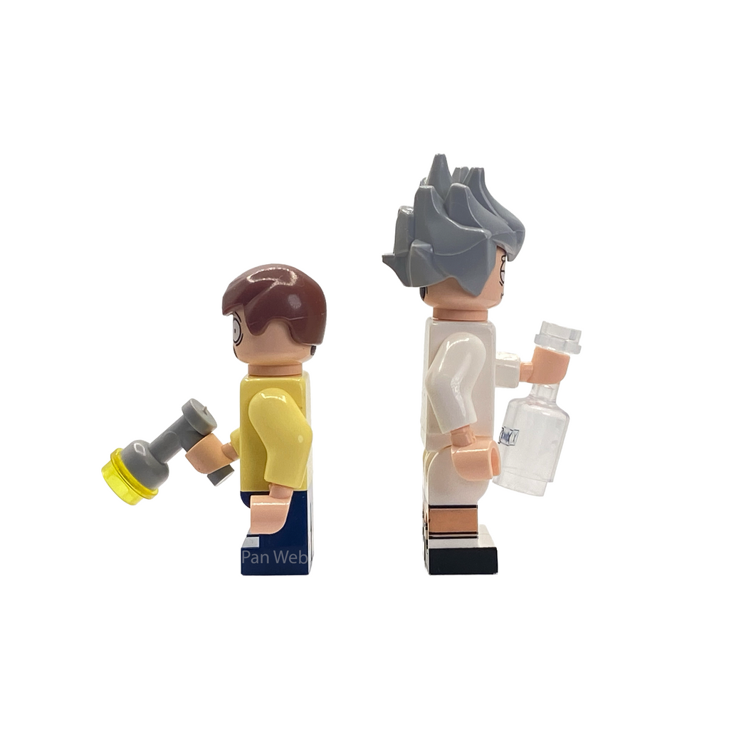 Rick & Morty Custom Brick Figures