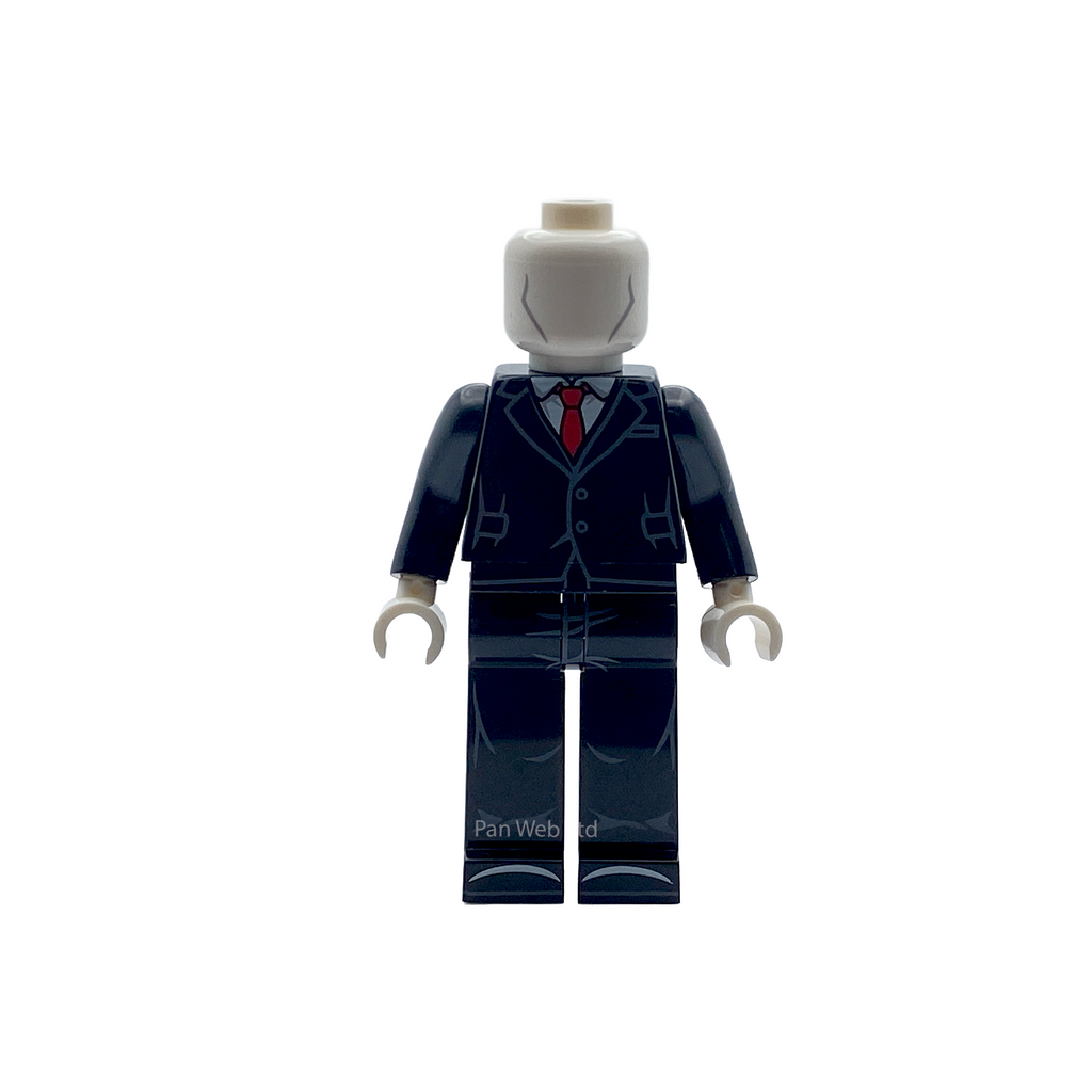The Slenderman Custom Brick Figure