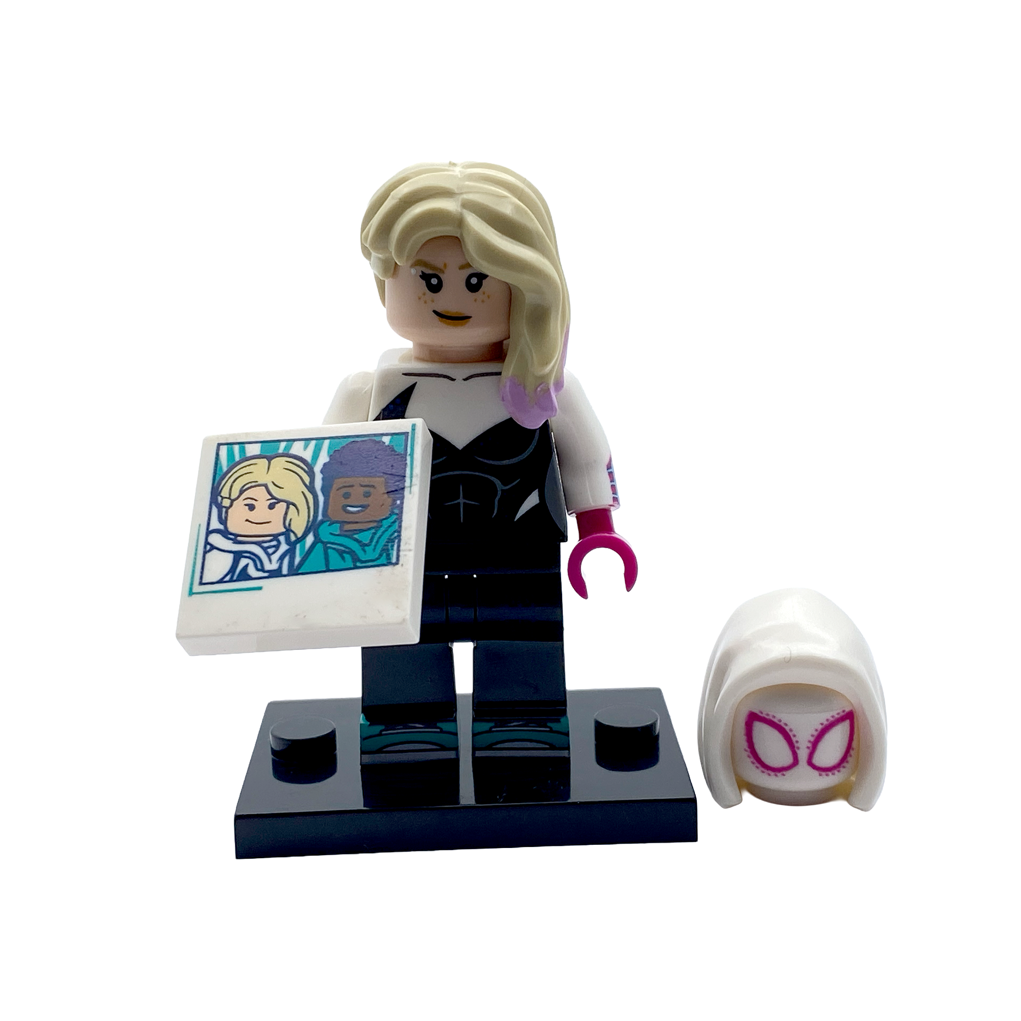 Spider-Gwen Marvel Inpspired Brick Figure