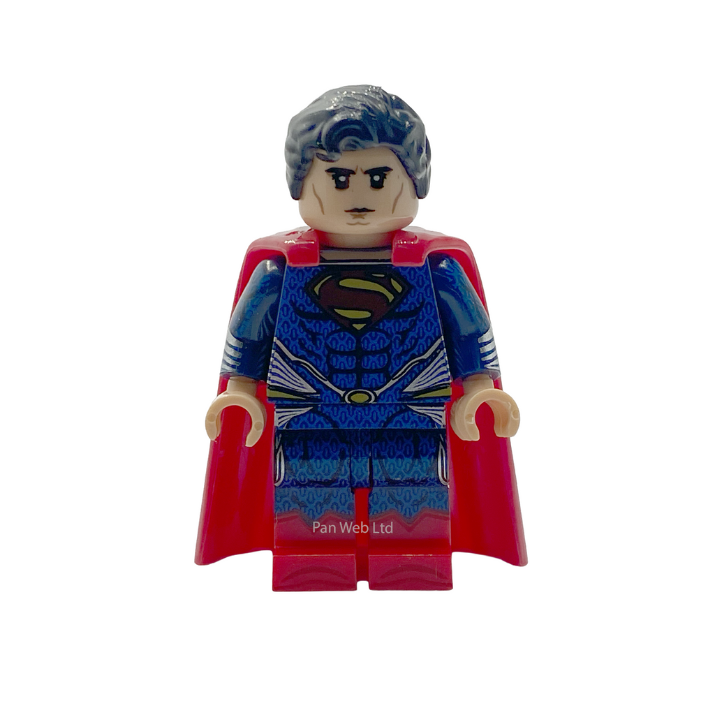 Superman Henry Cavill Variant Custom Brick Figure